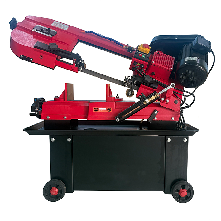 金锋锯业小型剪切式锯床的应用