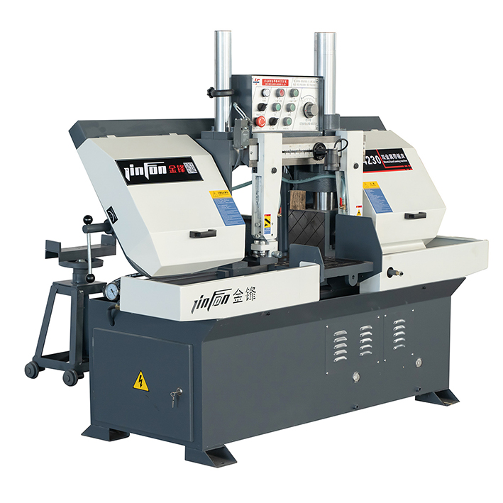 半自动卧式带锯床为何深受客户喜爱