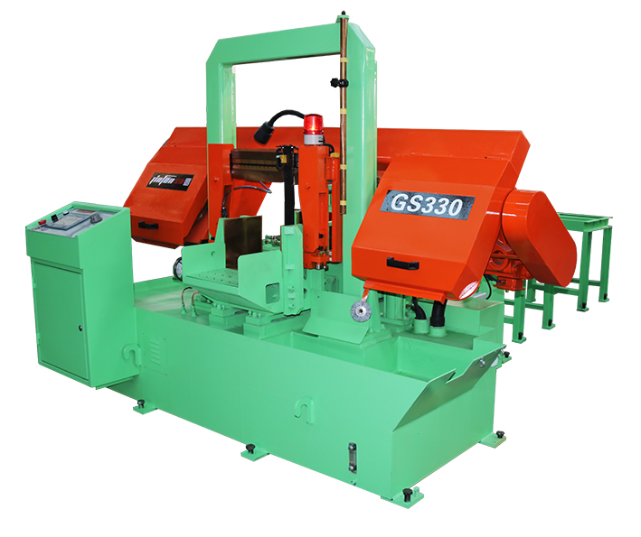 GS330数控锯床发货巴西:解锁多巴胺配色