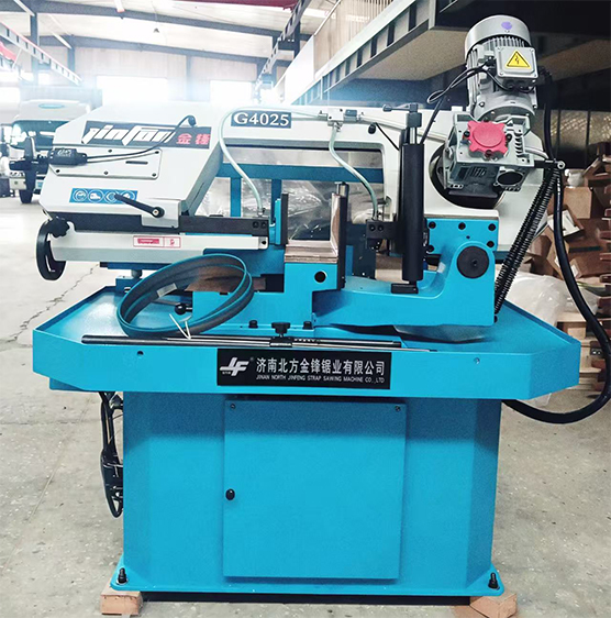 海外市场再突破,金锋锯业4025带锯床成功登陆美国市场